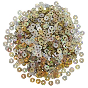 Holographic Sequins Round Shape Sewing loose Sequins for Craft
