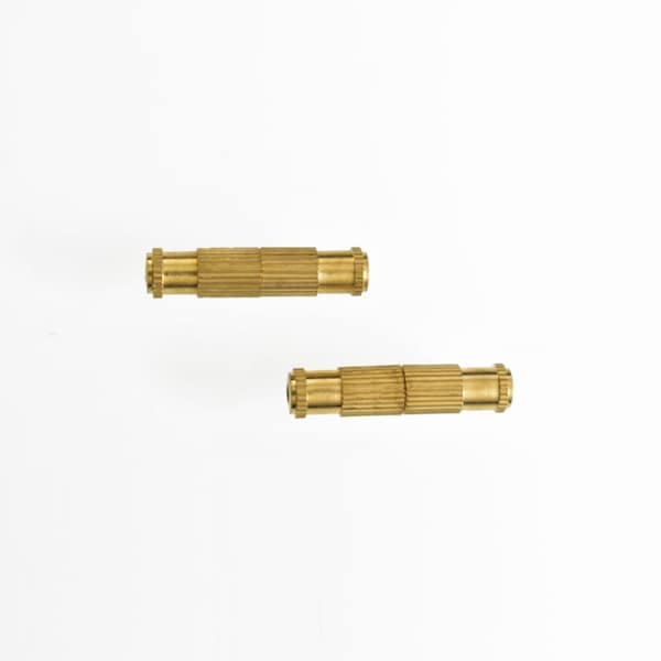 50 Pieces, Gold Color Screw Barrel Clasp /Screw Barrel Clasp  (Size- 4x17MM)