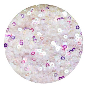 3MM/4MM/2.5MM Water/Pani Color Crystal Finish Sequins-EMB835