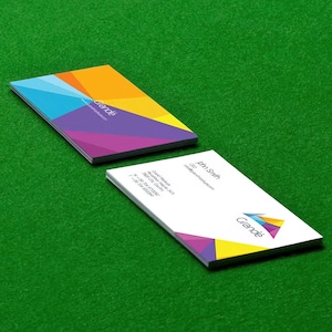 Custom Printed Business Cards - Personalized Design Printing Card - Calling Cards Single Double Sided Print - Glossy Or Matte Loyalty Cards