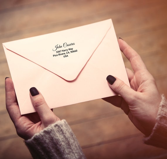 Custom Clear Address Labels Personalized Return Mailing Etsy