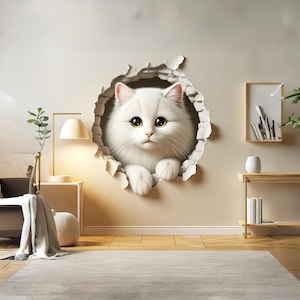 Kitten Porthole Wall Art,