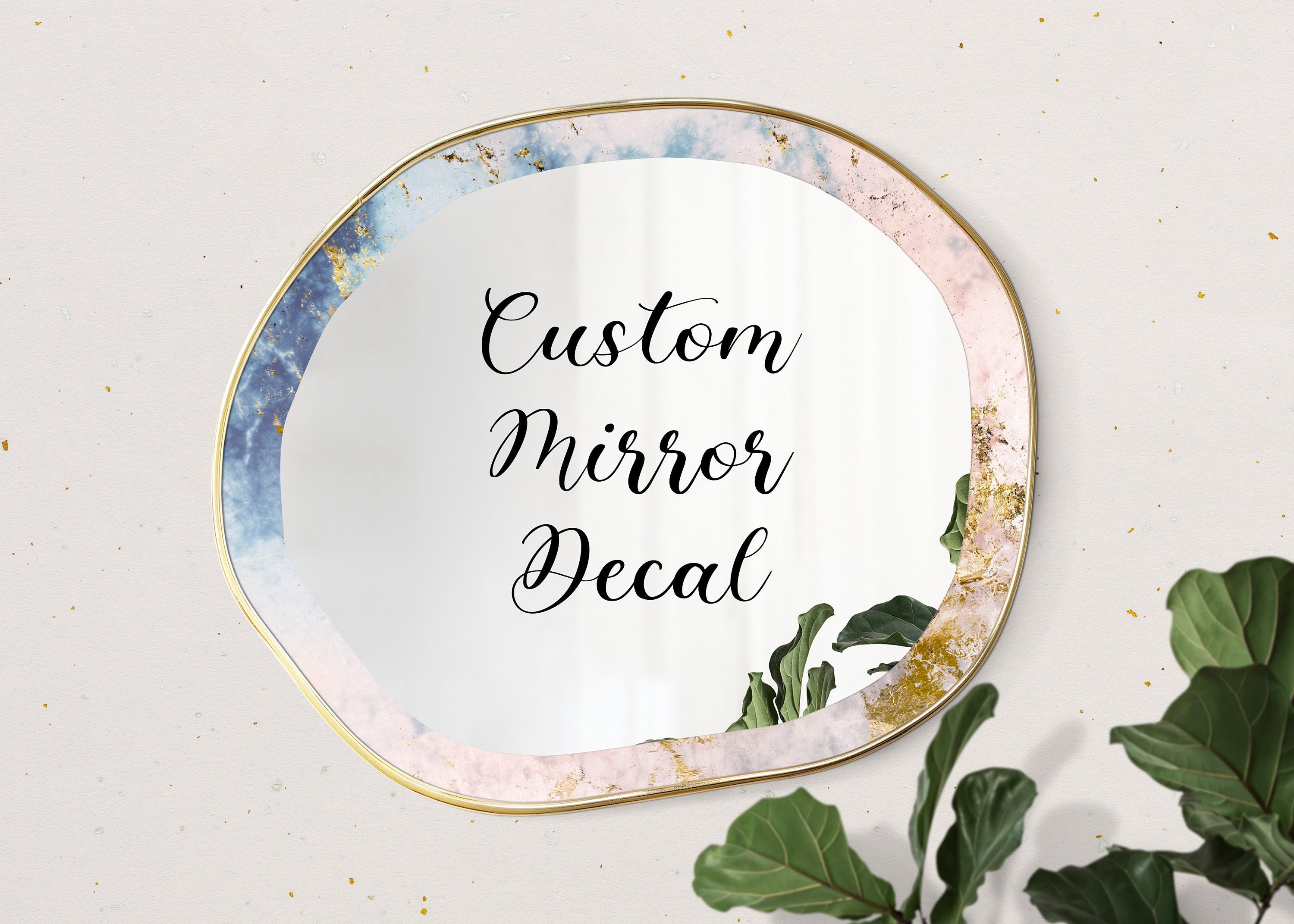 Etched Mirror Decal - Etsy, image size:3000x2143