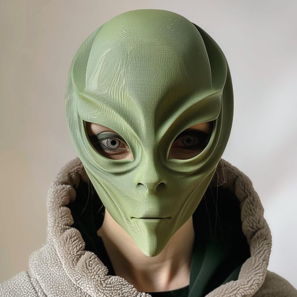 Alien Mask - Etsy