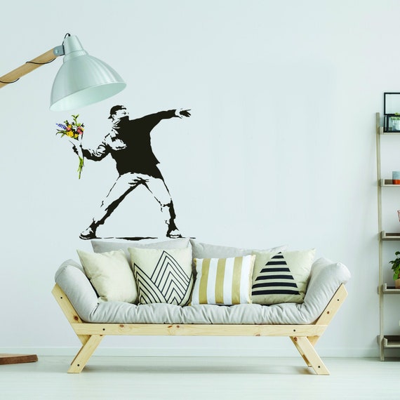 Banksy wall stickers best sale