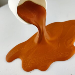 Spilled Espresso Macchiato Cup Sculpture | 3D Printed Coffe Cup Art | Coffee Lover Gift | Kitchen Decor | Café Display | Unique Barista Gift image 9