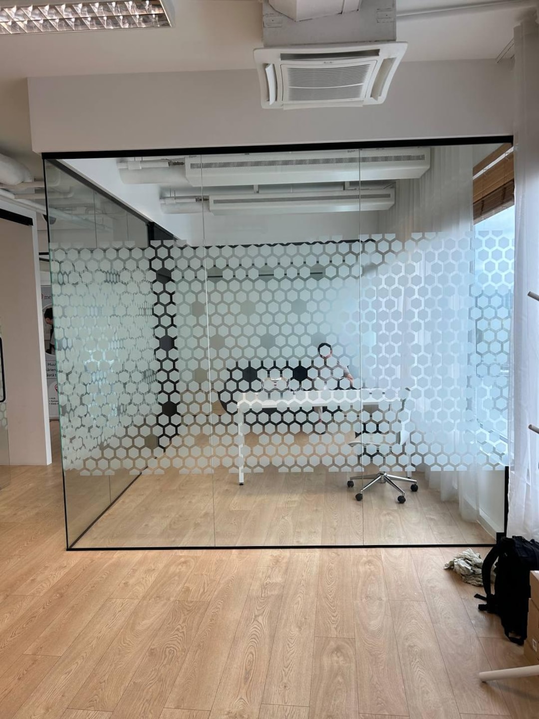 Custom Frosted Window Film Sticker - Personalized Frosted Privacy Vinyl ...