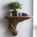 Tree Root Wall Shelf | Organic 3D Printed Floating Shelf | Boho Wall Decor | Rustic Plant Display Ledge | Nature Inspired Wall Accent product logo