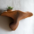 Fungi Floating Wall Shelf | 3D Printed Mushroom Organic Wall Decor | Nature Inspired Home Accent Modern Wall Mounted Shelf | Aesthetic Decor product logo