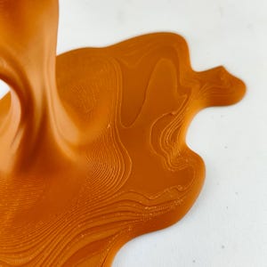 Spilled Espresso Macchiato Cup Sculpture | 3D Printed Coffe Cup Art | Coffee Lover Gift | Kitchen Decor | Café Display | Unique Barista Gift image 13