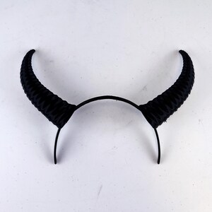 Subtle Demon Horns | 3D Printed Gothic Cosplay Horns | Fantasy Costume ...