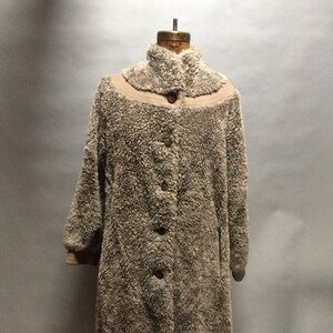 Vintage 60s Faux Fur Coat - Etsy