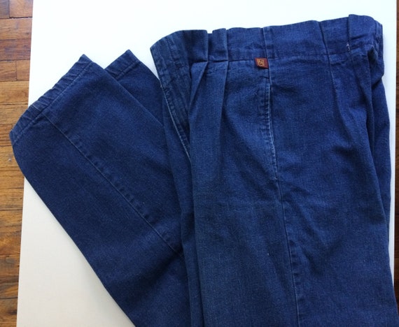 Vintage Bon Jour 80s High Waisted Pleated Mom Jean