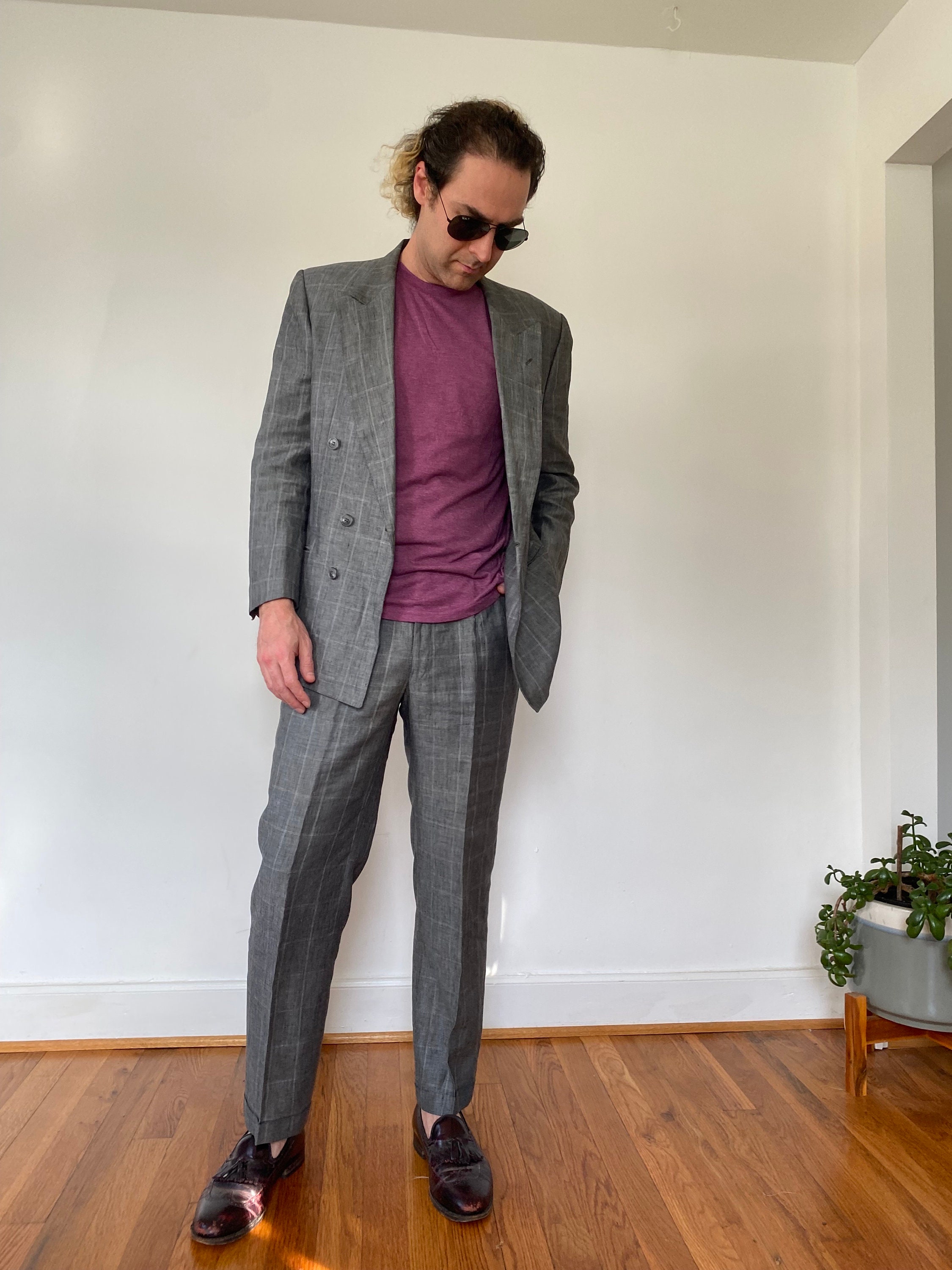 80s〜90s VALENTINO スラックス 1980's Valentino Men's Suit - Etsy