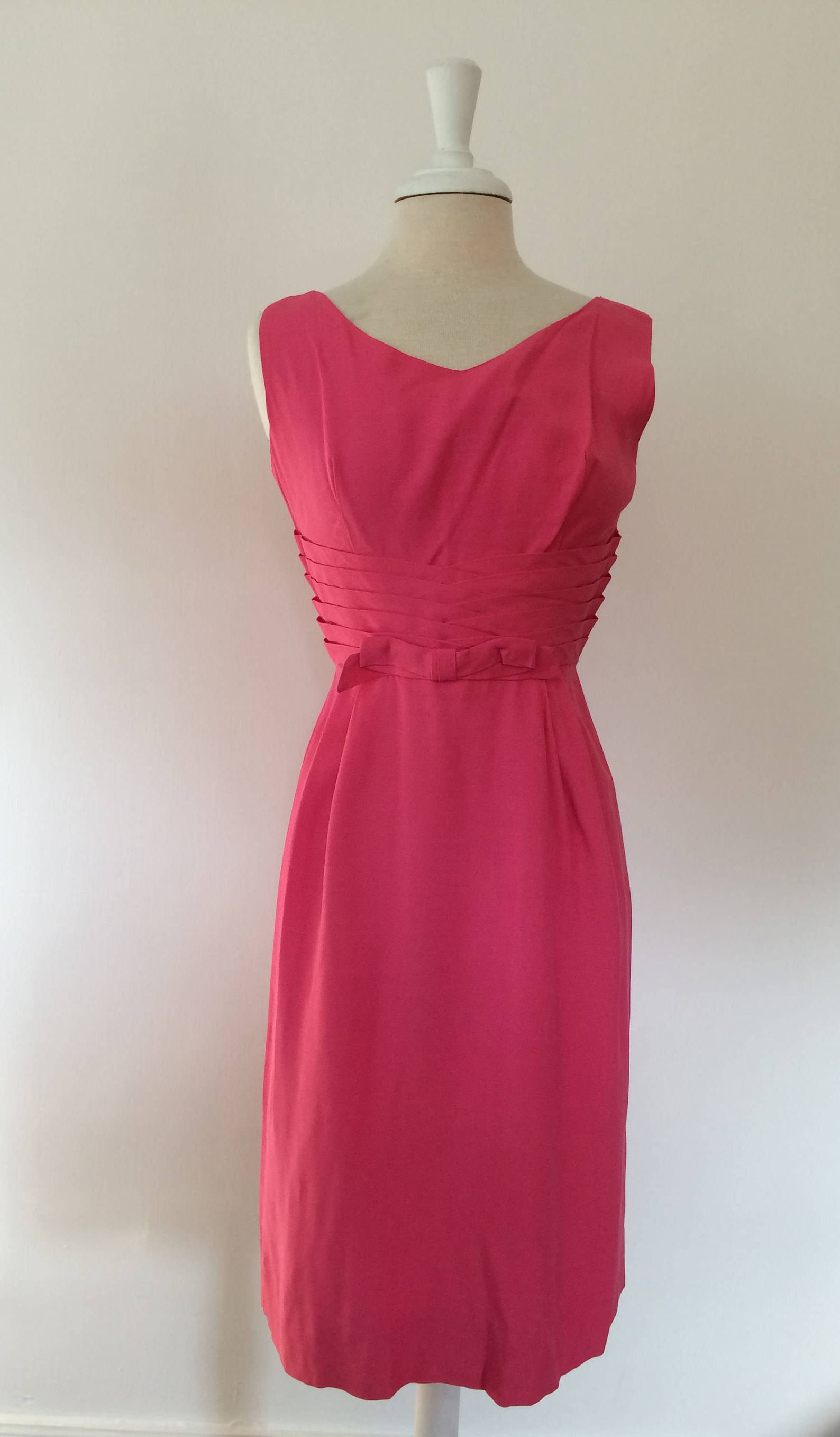 1960s Pink Summer Dress - Etsy