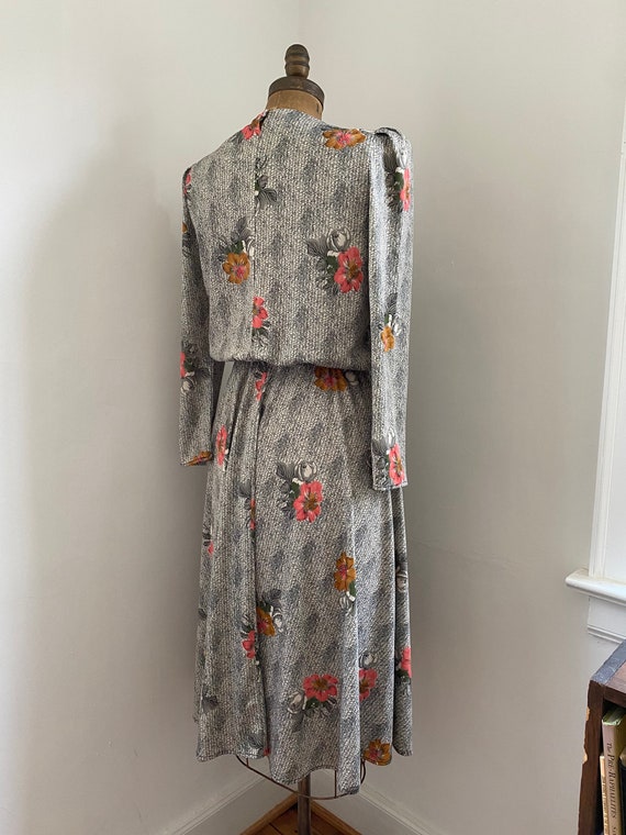 1970’s floral print dress - image 5
