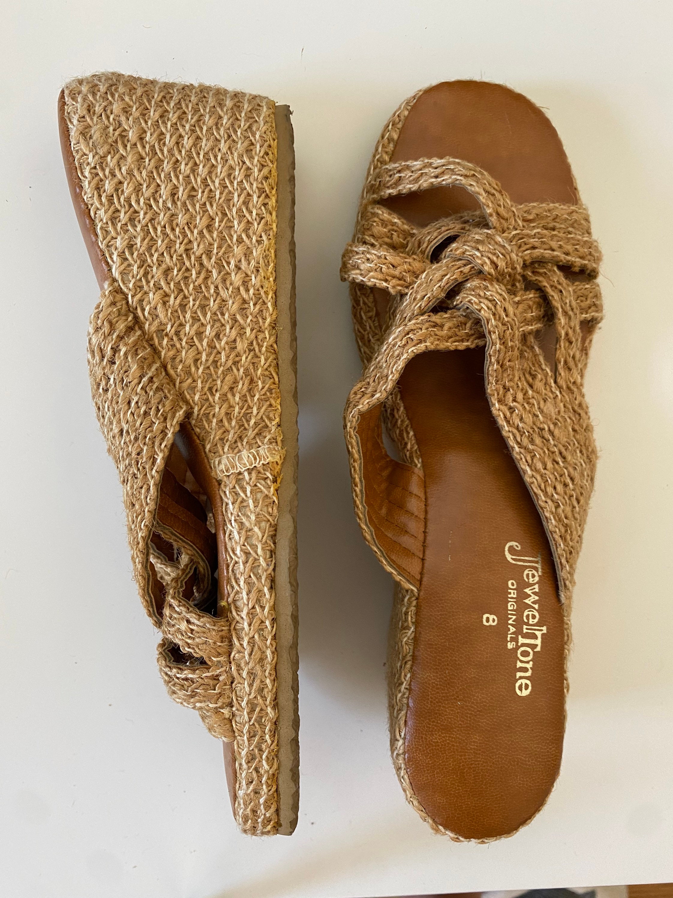 1970's wedge sandals