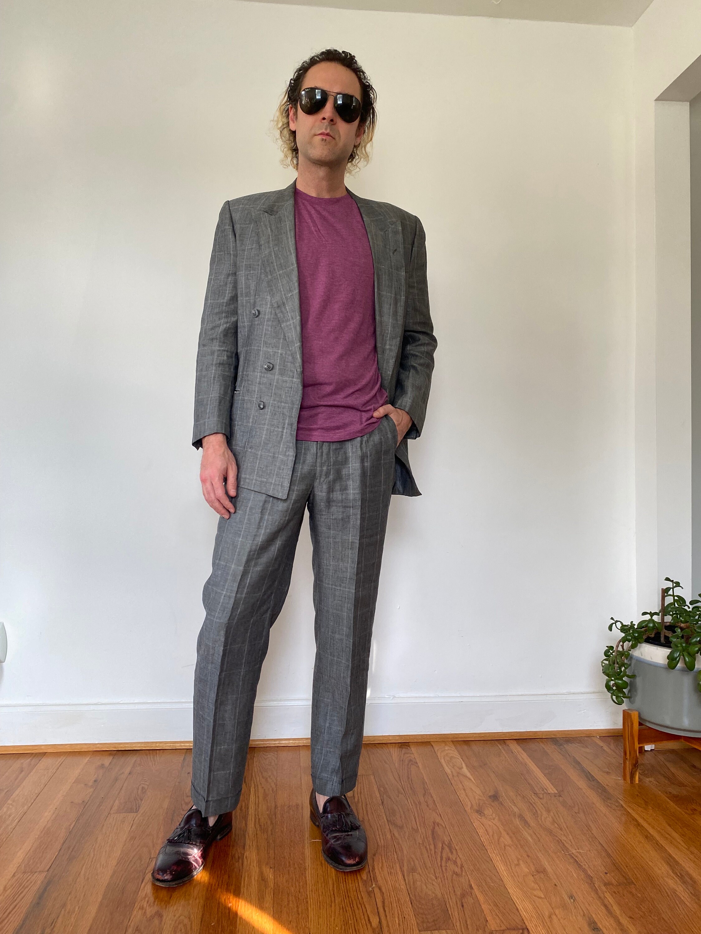 1980's Valentino Men's Suit - Etsy