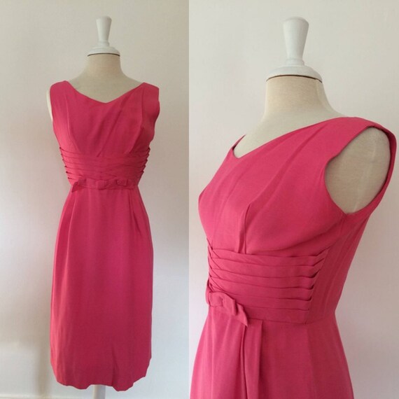 1960s Pink Summer dress - image 1