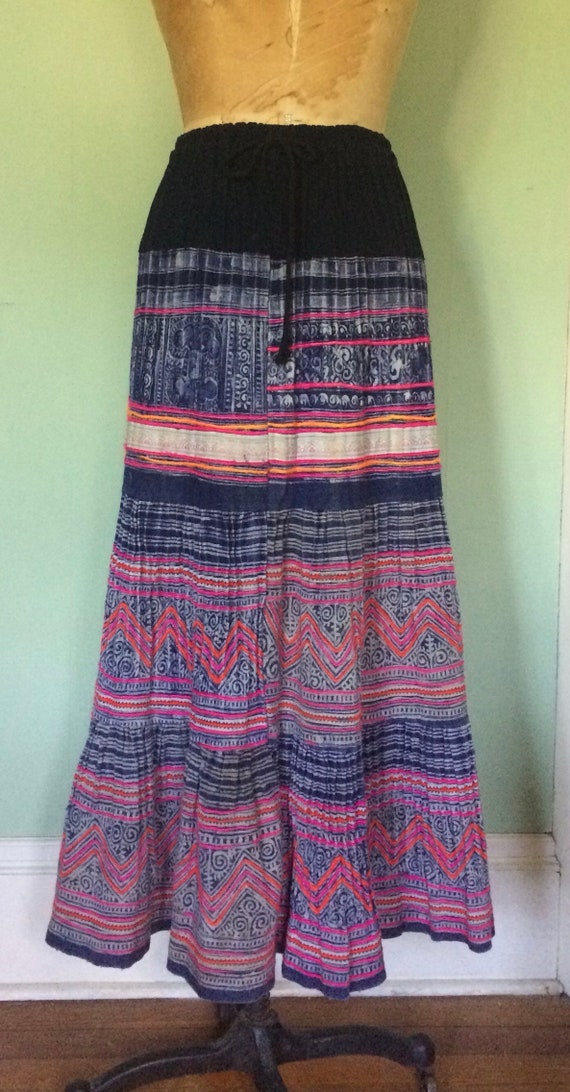 Elliot Mann Bohemian Skirt - Multi Color Pattern - image 3