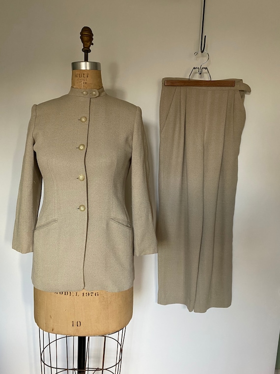 Emanuel Ungaro 1990s Petite pants suit size 2/36 - image 3