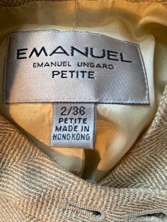 Emanuel Ungaro 1990s Petite pants suit size 2/36 - image 8
