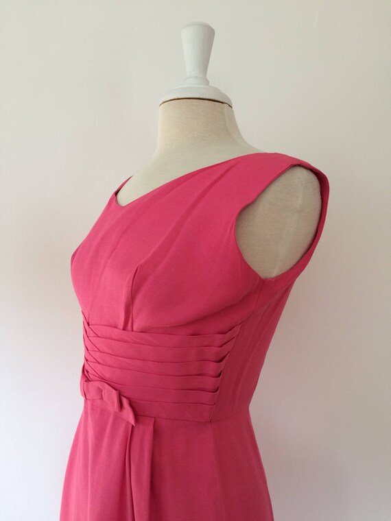 1960s Pink Summer dress - image 4
