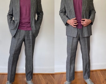 1980's Valentino Men's Suit - Etsy
