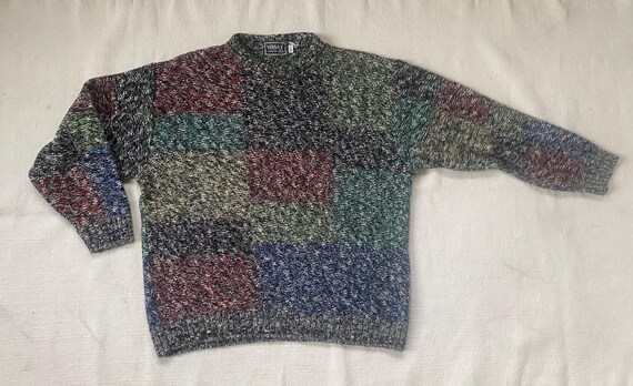 Versace V2 classic vintage patchwork sweater - image 5
