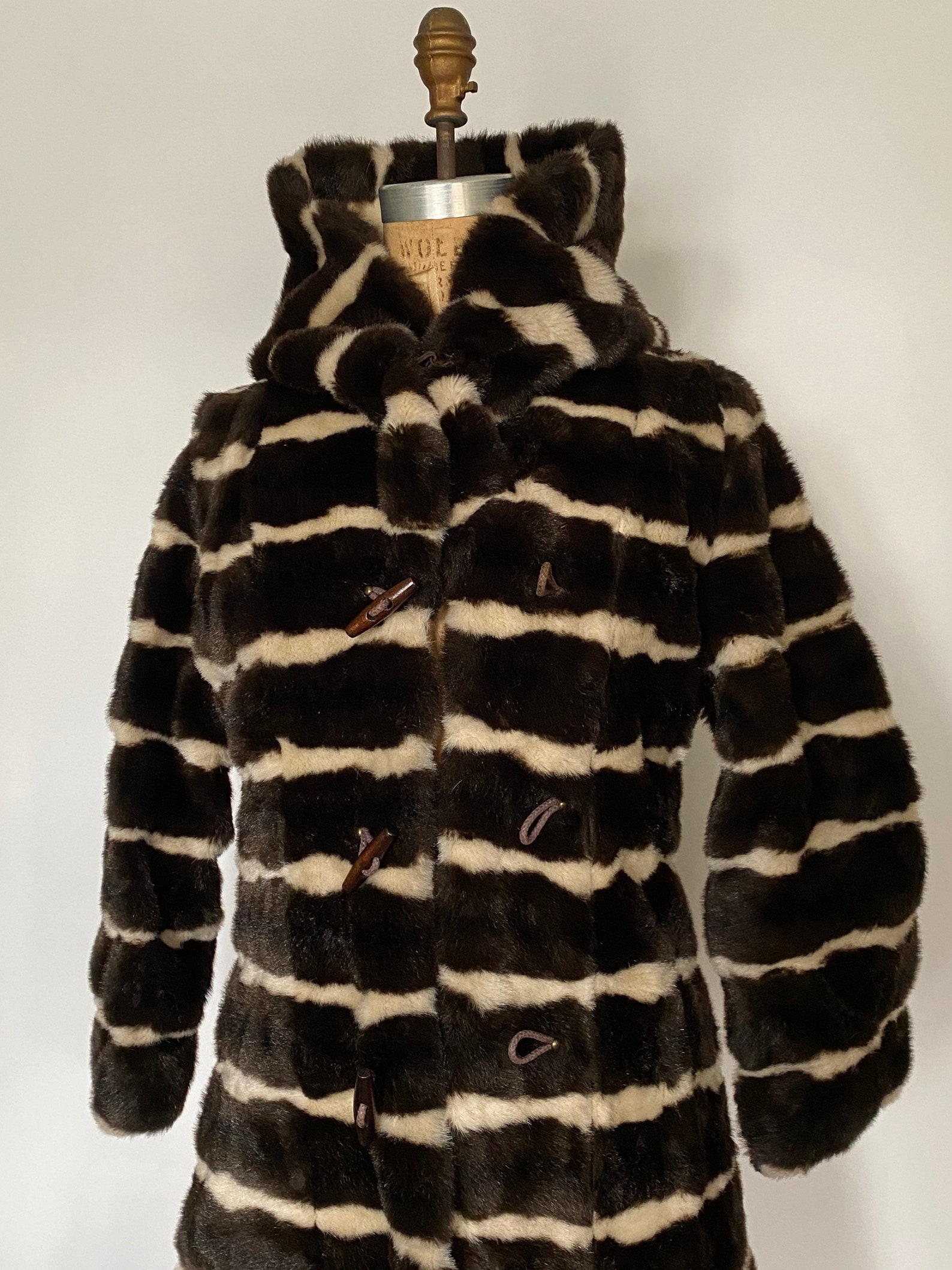 Vintage Faux Fur Coat