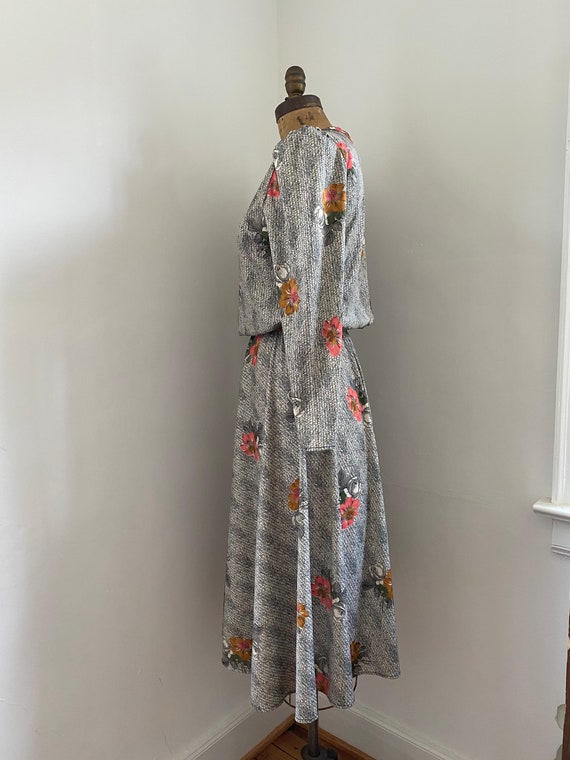 1970’s floral print dress - image 3