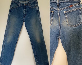 Vintage Rustler denim high waisted mom jeans