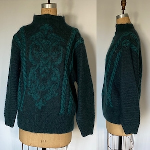 Vintage mohair sweater Ellen Tracy 1980&#39;s