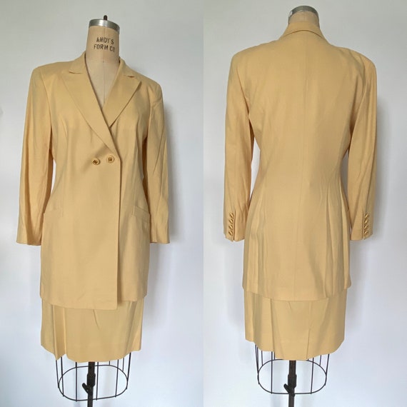 Ferragamo Vintage 1980s Bergdorf Goodman Skirt Suit | Etsy