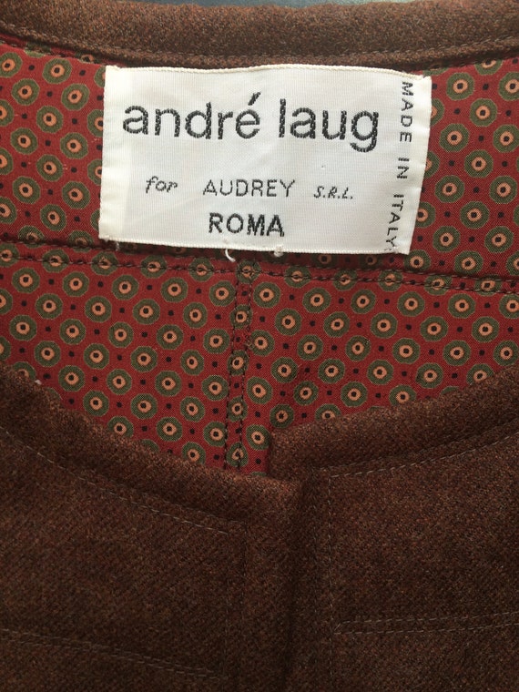 Andre Laug Rare Vintage 1970's Cape Set, Skirt & … - image 2