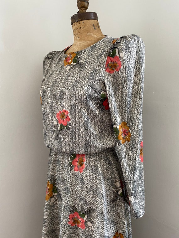 1970’s floral print dress - image 2