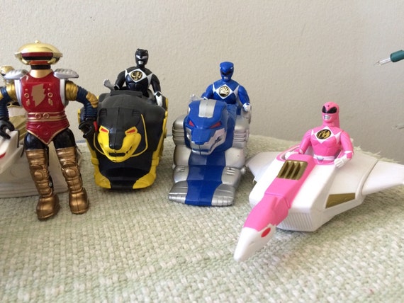 retro power rangers toys