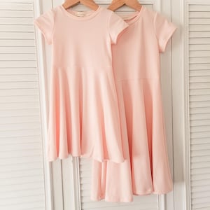 Girls Size 14 Pink Midi Dress - Etsy