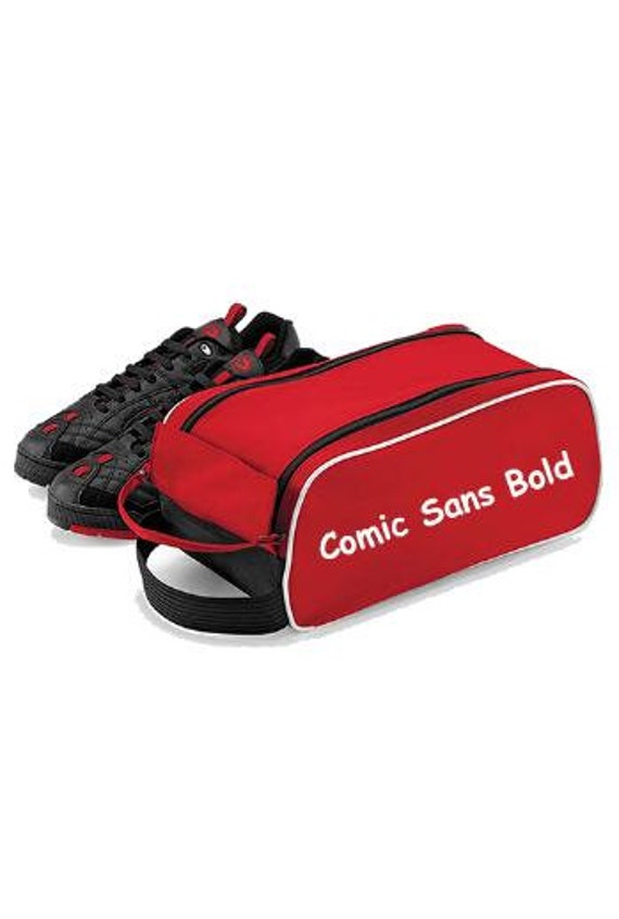 personalised shoe bag