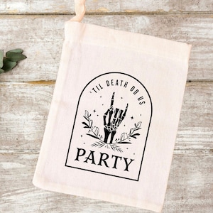 Til Death Do Us Party Bags | Hangover Kit Bag | Bride or Die Party Bag | Hangover Recovery Kit Bags | Hen Party Bags | Personalised Favours