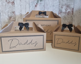 Personalized Daddy Gift Box: Birthday, Father's Day, Christmas