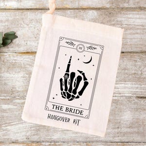 Tarotkaart bruiloft bedankzakjes | Bedankzakjes vrijgezellenfeest | Gothic-bruiloft | Donkere bruiloft | Alternatieve bruiloft
