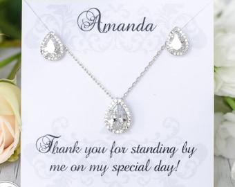 Bridesmaid Sets | Bridesmaid Jewelry | Bridal Sets | Bridesmaid Gifts | Personalized Gifts | Wedding Jewelry | Weddings