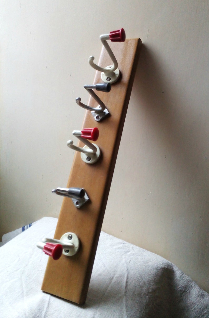 Vintage Atomic Style Coat Rack Mid Century Coat Hanger Etsy