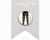Yoga Pants Enamel Pin Hard Enamel Cloisonné