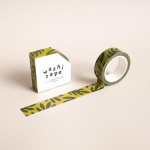 Washi Tape-Lush Leaves Pattern