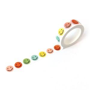 Washi Tape - Smiley Face Pattern