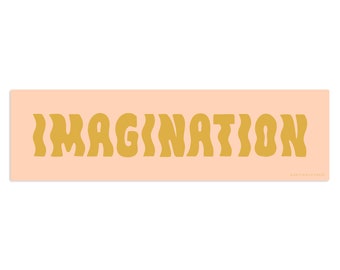 Imagination Die Cut Sticker