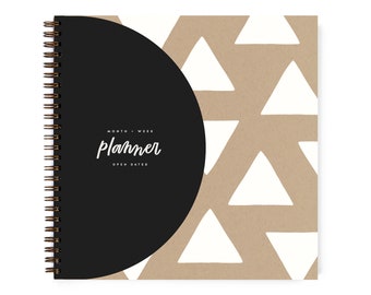 The Worthwhile Paper Planner • Open Dated • Modern & Minimal Geometric Design