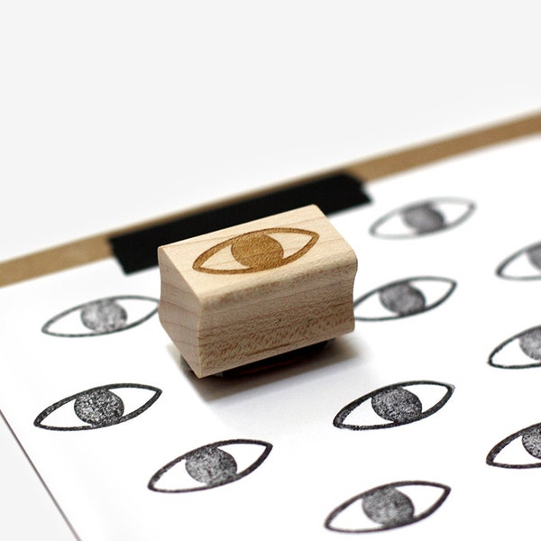 Eye Rubber Stamp